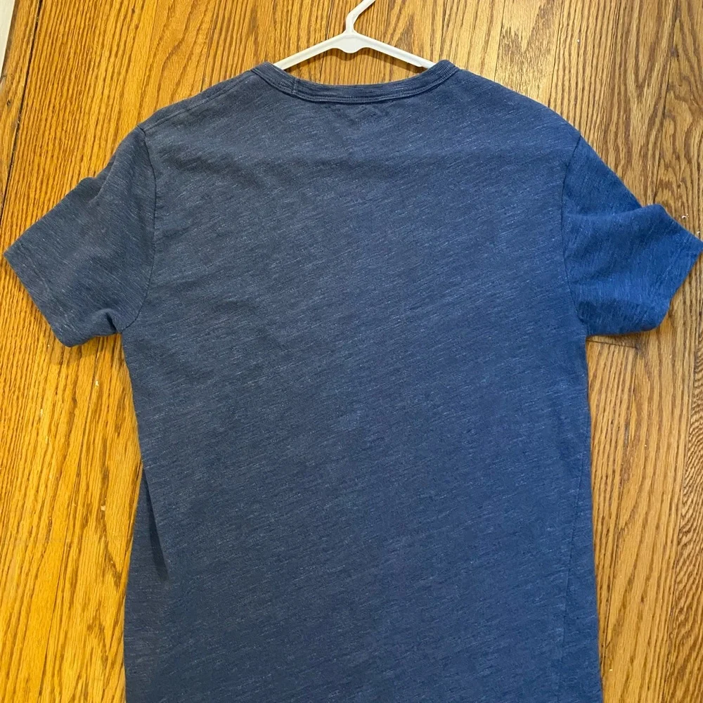 Heathered Blue Men’s T-Shirt - Picture 3 of 5